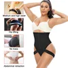 Velssut Butt Lifter Tummy Control Panties Booty Lift Pulling Underwear Body Shaper Waist Trainer Corset Body Shapewearプラスサイズ220307