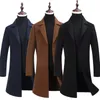 cappotto in cashmere double face edizione han coltiva la moralità viaggiatori d'affari e di piacere in cappotto lungo di colore puro1