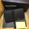 Atacado Luxurys Luxurys Designers Crossbody Bags Moda Moda Caviar Bolsa de Couro Genuíno Bolsas de Embreagem Preta Bolsa de Ombro
