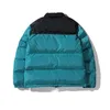 メンズダウンパーカーアウトウェアジャケット刺繍カップルストリート暖かいシンプルな冬ファッション屋外コットンパッドドーコート