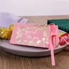 Choklad Presentförpackning Guldpläterad Bröllop Firande Trianglar Candy Box Silk Ribbon Gifts Wrap Fashion Ny Ankomst 0 33CY M2