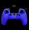 4 kleuren Zachte beschermende afdekking Siliconen behuizing Huid voor PlayStation 5 PS5 Controller Gamepad Protector Antislip CAP