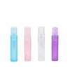 5ML 5G Frosted Plastic Tube Empty Refillable Perfume Bottles Spray for Travel and Gift,Mini Portable pen