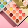 BEAUTY GLAZED 4 en 1 Color Board Paleta de sombras de ojos Neon Yellow Eye Pigment 60 Colors Matte Glitter Highlighter