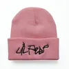 Lil Peep Beanie Вышивка XXXTentacion Любовь для женщин Мужчины Хипсоп Вязаные Шляпы Шерстяные Шапки