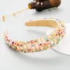 Hot Sale Full Crystal Hair Bands For Women Lady Luxury Shiny Padded Diamond Headband Hair Hoop Fashion Hair Accessories 15 Colors DHL Free