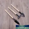 3pcs Strumenti di giardinaggio Set Set Gardening Shovel Piccolo Giardino Rake And Hand Trowel Mini Utensili da giardino indoor Regali