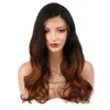 360 perucas de cabelo humano de renda cheia pré -arrancadas 150 densidade de cabelo brasileiro ombre cor t 1b 4 onda natural wig4316416