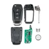 Locksmith Supplies Ford Remote Key 3 Buttons 433Mhz ID49 Chip