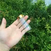 30x80mm 24pcs 40ml Glass Bottles Aluminium Screw Golden Cap Empty Transparent Clear Liquid Gift Container Wishing Bottle Jars