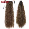 Pageup Long Afro Curly DrawString Tail syntetiskt hårstycke Tail Hårstycke för kvinnor Fake Bun Clip i hårförlängning 220208