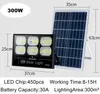 الأسهم في الصين + 100W 200W 300W الطاقة الشمسية بقيادة الأضواء الكاشفة للطاقة الشمسية في الهواء الطلق أدت الفيضانات ضوء حديقة للماء IP66 للسباحة