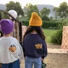 MILANCEL, ropa de otoño para niños, sudaderas con capucha de manga larga para hermano y hermana, camisetas de algodón, blusa para niñas, niños 220125