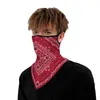 Unisex Uomo Donna Sciarpa per il viso Bandana Passanti per le orecchie Passamontagna per il collo Ghette per il collo Stampata digitale Sciarpa avvolgente sottile antivento Y1229