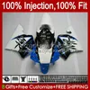 Injection For HONDA MC28 PGM4 NSR250R 102HC.125 blue white NSR 250 250R 94 95 96 97 98 99 NSR250 R 1994 1995 1996 1997 1998 1999 Fairings