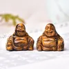 1pc Natural Stone Carved Maitreya Buddha Fengshui Crystal Statue Craft For Home Decoration Chakra Healing Reiki Qua jllnUa