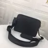High Quality Designer TRIO Messenger Bag Eclipse Reverse Canvas Mens Crossbody 3 Piece Set Fashion Leather Man Shoulder Bags With Purse Wallet Clutch