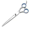 Stainless Steel Dogs Grooming Scissors Cat Hair Thinning Straight Curved Shear Comb Pet Barber Cutting Tool JK2012XB