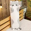 The cat sleep pillow long pillow cute doll doll girl plush toy lazy man bed on the big doll cute comfortable 70110cm 10114983899