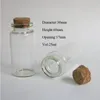 360 x 25ml Clear Empty Glass Bottle with Cork 25cc Stopper Jar Used for Storage Craft Containers