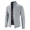 LEGIBLE 2022 Men's Sweaters Autumn Winter Wool Zipper Cardigan Sweaters Man Casual Knitwear Sweatercoat Male 220114