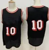 Vintage 33 rouw 6 3 mannen swingman speler basketbal jersey gestikt