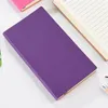 A6 Simple Classic Solid Notepads Soft leather PU Journal Notebooks Daily Schedule Memo Sketchbook Home School Office Supplies Gifts