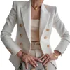 Blazer Women Office Jacket Double Poit