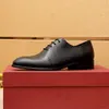 2022 hommes formel en cuir véritable fête robe de mariée chaussures hommes soirée classique concepteur Oxfords marque décontracté marche appartements taille 38-45