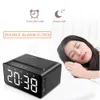 caldo BT508 Ricarica wireless Altoparlante Bluetooth Orologio LED Sveglia Power Bank Tre - In - One Orologio Mini auto impermeabile Piccola