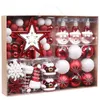 70 pièces pendentifs suspendus boule boules créatives ornements d'arbre année navidad décor de noël 201203