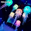Nadmuchiwane galaczące Balon LED 2M/3M Giant biały wiszący meduza ze światłem na imprezę i dekorację sufitu klubowego