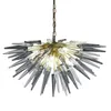 Contemporary Pendant Lights Lamp Artistic Hand Blown Glass Antique Crystal Chandelier for Home