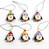 Mini Handmade Glass Christmas Tree Art Figurines Ornaments Colorful High Grade Cute Pendant Xmas Hanging Decor Charm Accessories 22086