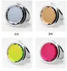 Miroir à main cosmétique rond cristal pli femmes cadeau portable maquillage compact miroirs multicolores cosmétologie vente chaude nouvelle arrivée 2 55wc m2