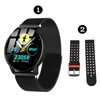 Advanced Milanese Magnetische Fitness Tracker Smart Watch Bloeddruk Monitor SmartWatch Fashion PK Q8 Armband