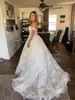 Spitze Prinzessin Gowns 2022 Brautkleider Elegant Eine Linie Off-the-Shoulder Pailletten Applizierte Brautkleider Sexy Backless Vestidos