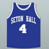 Seton Hall Shu كرة السلة Jersey College Jared Rhoden Bryce Aiken Myles Cale Kadary Richmond Alexis Tyrese Samuel Tray Jackson Jamir Harris Ike Obiugu 4XL