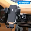15W Car Phone Holder Wireless Car Charger Automatic Alignment CD Air Vent Mount stand suporte Universal Gravity Expansion Beidou electric bracket