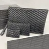 Fashion Clutch Bag for Women Chevron Clutches with Wristlet and Card holder Sold With box