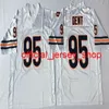 NCAA 23 Devin Hester Jersey 9 Jim McMahon 34 Walter Payton 40 Seale Sayers 50 Mike Singletary White Retro Football Koszulki Zszyte Męskie