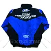 سترة الحجم الأوروبي F1 uniesx التطريز القطن الشتاء الكامل غلاف Moto GP Racing Jacket مطاردة 163 الهيب هوب عارضة Wild Dream Rac241m