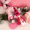 Saint Valentin Fête Gnomes Cadeaux Vacances Figurines En Peluche Suédois Tomte À La Main Nain Maison De Bureau En Peluche Décor RRA11103