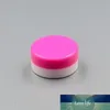 Cream Jar Packaging Container Cosmetic Sample Plastic 200pc/lot 5g 5ml White, Black, Pink, Green 4 Colors Avaliable Display