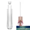 Nuovi tubi creativi per lucidalabbra Stella d'oro Bottiglia trasparente Corpo Tubi per rossetto in plastica Contenitore cosmetico vuoto da 3,5 ml