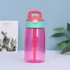 17oz Kids Water Bottle Kids Sippy Cup per i più piccoli Borraccia in plastica per bambini per ragazze e ragazzi Tazza da viaggio con coperchi