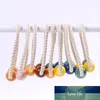 Sheer Curtains Polyester Filament Magnetic Macarone Color Portable Tieback Holder Hooks Ball Curtain Supplies