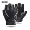 SKDK Été Vélo Gants Gel Demi-Doigt Antichoc Sport Gym Gants VTT Vélo De Montagne Vélo Gants Pour Hommes / Femmes Antil-skip Q0107