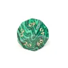 Sintesi Malachite Pietre preziose sciolte Incisione Dungeons And Dragons Gioco-Numero-Dadi Pietra personalizzata Gioco di ruolo Gioco Pietre poliedriche Set di dadi Ornamento all'ingrosso