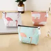 Petit porte-monnaie floral frais style idyllique mini sacs en toile de dessin animé femmes carte mignonne pochettes créatives pochette à bijoux sacs à monnaie de style chinois